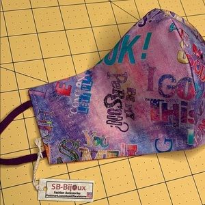 Fashion Face Mask Be My Person 04